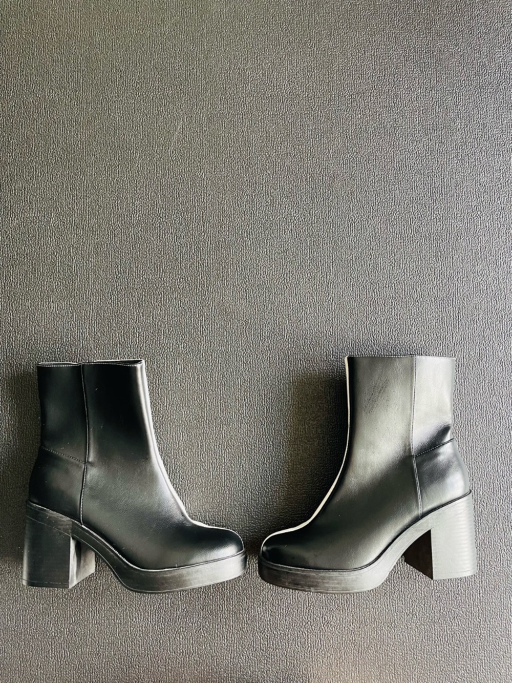 SO Black & White Booties